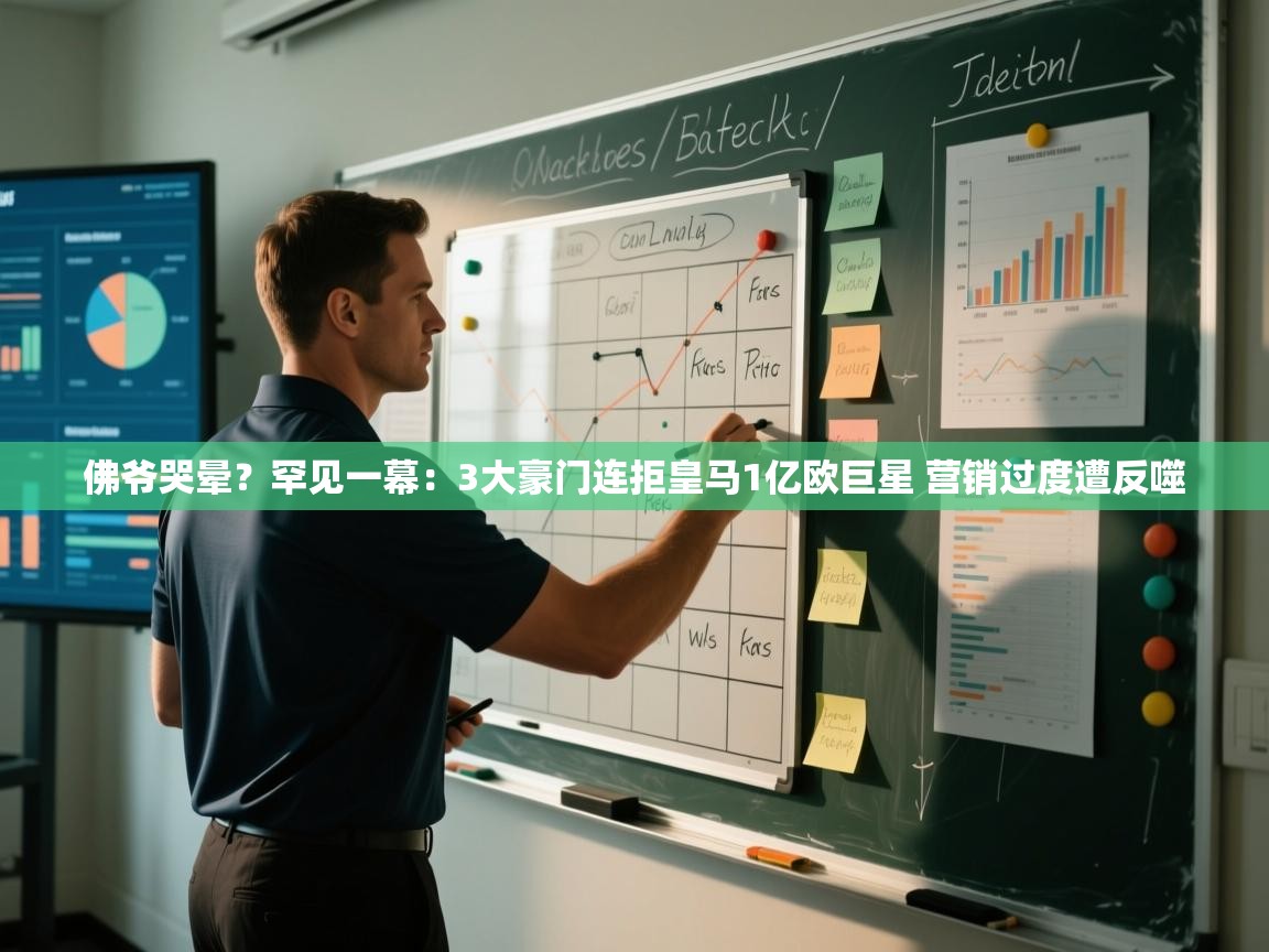佛爷哭晕?罕见一幕:3大豪门连拒皇马1亿欧巨星 营销过度遭反噬